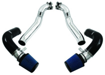 Nissan 350Z 3.5L V6 07-08 CAI Kalluftsintag Luftfilterkit / Sportluftfilter Polerat Injen